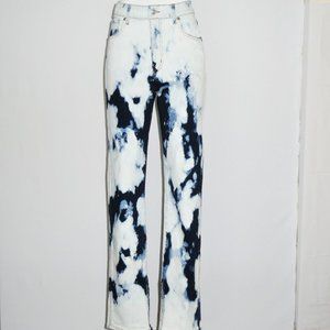 Superdown REVICE ACID WASH HIGH RISE JEANS -SZ 27